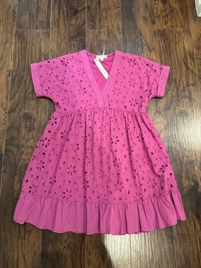 She + Sky eyelet dress NWT